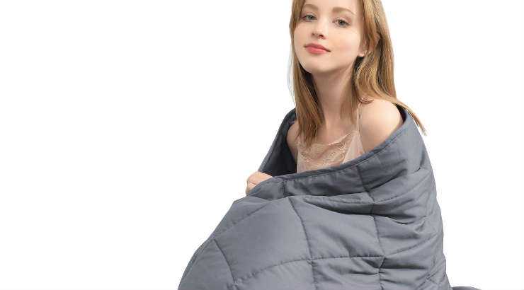 Organic kids weighted blanket from Ourea